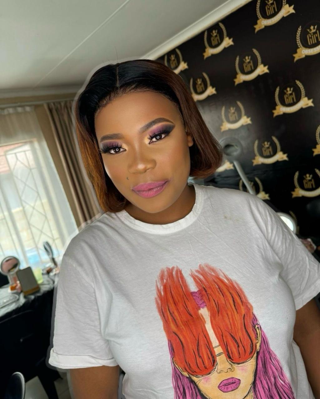 Graduate wearing signature Girl Obsessions glam