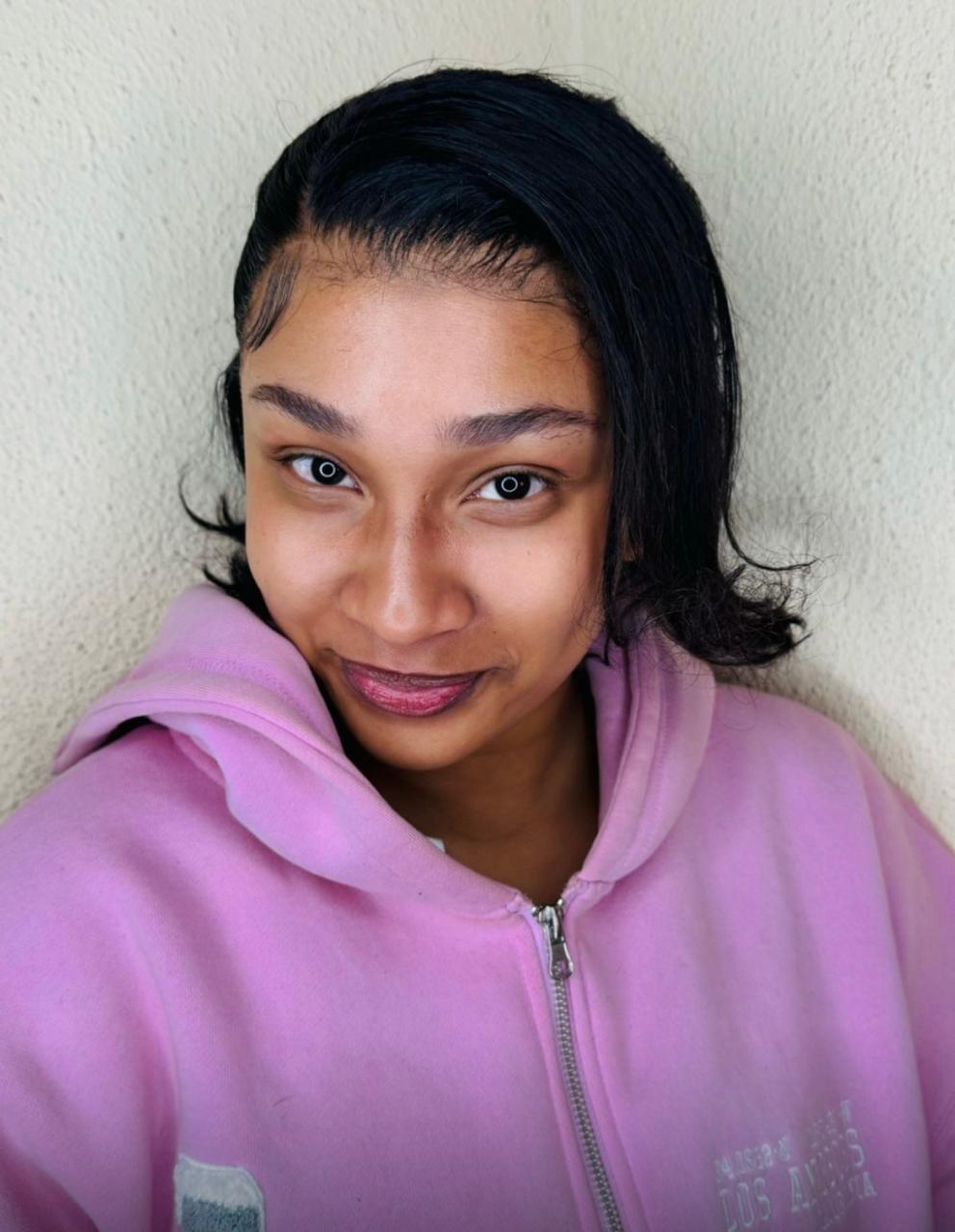 Student portrait — natural glow after training