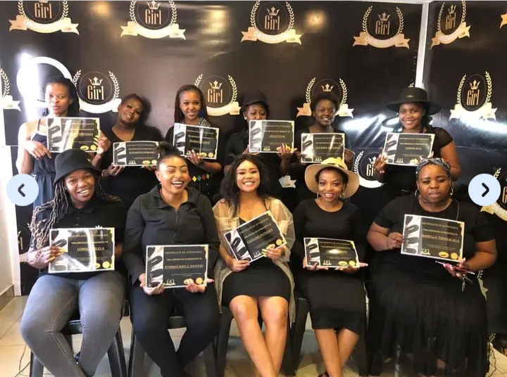 Girl Obsessions Beauty Academy graduation ceremony